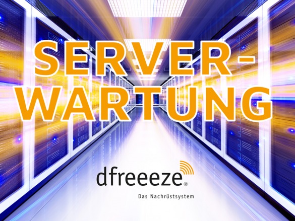 Aktuelle Serverwartung